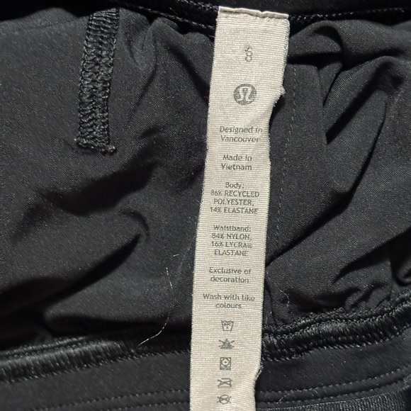 Lululemon Surge Jogger, Black Jogger Pants Size 8 - Picture 7 of 7